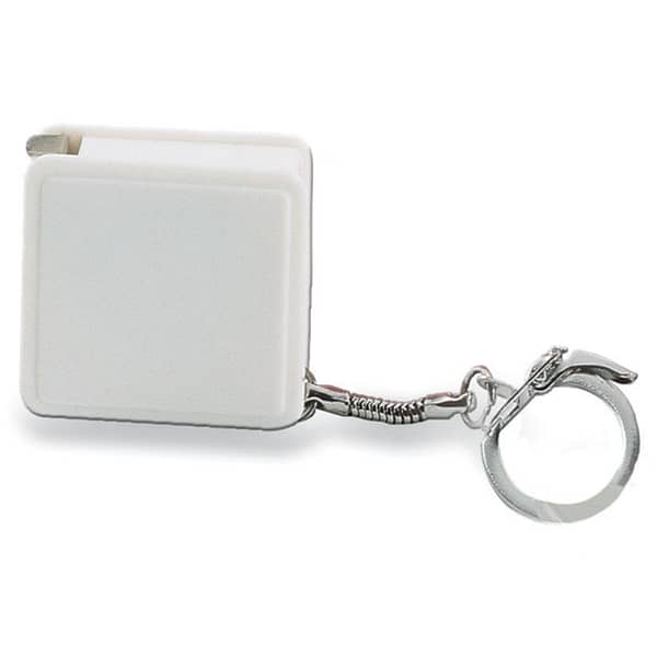 Gadget with logo Key ring Ruler WATFORD Flexible 1m steel ruler in square shape plastic with logo with keyring. Available color: White Dimensions: 4X4X1 CM Width: 4 cm Length: 4 cm Height: 1 cm Volume: 0.044 cdm3 Gross Weight: 0.019 kg Net Weight: 0.016 kg Magnus Business Gifts is your partner for merchandising, gadgets or unique business gifts since 1967. Certified with Ecovadis gold!
