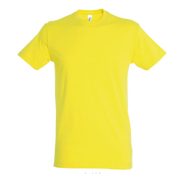 T-shirt with logo REGENT Unisex  Quality t-shirt with logo wide range of colors. OEKO-TEX.  The renowned quality makes it the reference product on the European market, it is also available in children's style. Reinforced taped neck seam, collar with elastane, tubular knit. Fabric details: 150g/m2 single jersey, 100% semi-combed ring spun cotton. Depending on the surface we can use embroidery, engraving, 360° imprint or screen print.