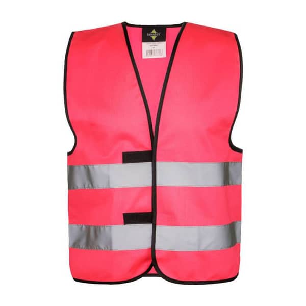 Safety vest with Logo Wolfsburg - Certified according to EN ISO 20471:2013/A1:2016 - Certified according to EN 17353:2020 Typ AB3 - Good standard model for all applications - Available in three colours and different sizes - Two 5 cm wide reflective stripes all around the body - Edged with high quality black polyester edging - Additional possibility for size adjustment through hook and loop fasteners (two) Available color: Neon Pink,  Yellow, Orange, Neon Green, Yellow & Orange Magnus Business Gifts is your partner for merchandising, gadgets or unique business gifts since 1967. Certified with Ecovadis gold!