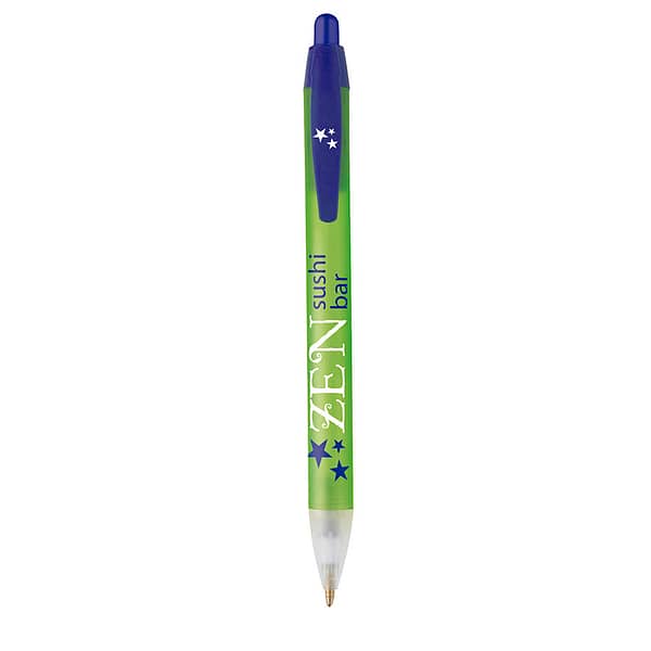 BIC stylo with logo Wide Body BIC stylo with logo in plastic. The right size for showing the true value of your brand! Wide profile and wide variety of possibilities to maximise your message. WIDTH: 1.5 cm - HEIGHT: 14.2 cm -DEPTH: 1.2 cm -DIAMETER: 1.2 cm -WEIGHT: 10.4 g Magnus Business Gifts is your partner for merchandising, gadgets or unique business gifts since 1967. Certified with Ecovadis gold!