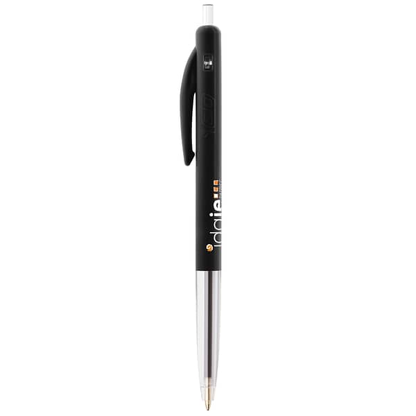 BIC stylo with logo M10 Clic Historical retractable BIC stylo with logo M10 Clic in plastic. Boost your brand communication at a competitive price! Dimensions: WIDTH: 1.4 cm-HEIGHT: 13.9 cm-DEPTH: 1.4 cm-DIAMETER: 1.4 cm-WEIGHT: 6.55 g Magnus Business Gifts is your partner for merchandising, gadgets or unique business gifts since 1967. Certified with Ecovadis gold!