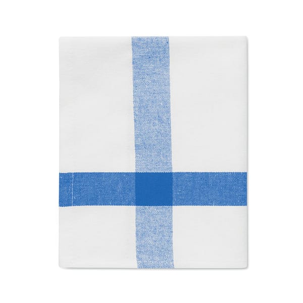 Kitchen gadget with logo Towel KITCH Recycled poly cotton kitchen towel in recycled fabrics (50% recycled cotton and 50% recycled polyester). 180 gr/m². Available color: Blue, Red, Grey Dimensions: 40X65CM Width: 40 cm Height: 65 cm Volume: 0.3 cdm3 Gross Weight: 0.06 kg Net Weight: 0.053 kg Magnus Business Gifts is your partner for merchandising, gadgets or unique business gifts since 1967. Certified with Ecovadis gold!
