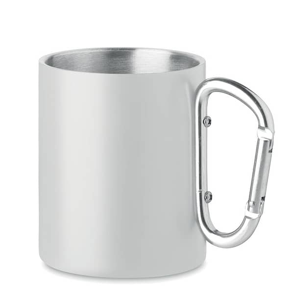 Double wall metal mug 300 ml