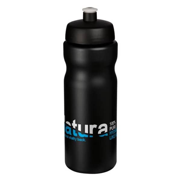 Baseline® Plus 650 ml sports bottle Single-walled sports bottle. Featuring a spill-proof lid with push-and-pull nozzle.  Volume capacity is 650 ml.  Price from 2.025  > MOQ 500pcs. Mix and match colors to create your perfect bottle. Please contact us for more color options. BPA-free. Complies with EN12875-1 and is dishwasher safe. HDPE Plastic, PP Plastic. Magnus Business Gifts is your partner for merchandising, gadgets or unique business gifts since 1967. Certified with Ecovadis gold!