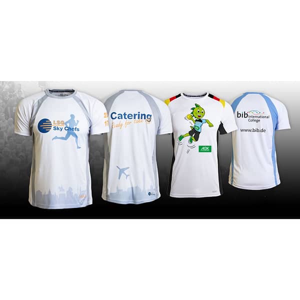 Sublimation Sport Shirts Custom made Step onto the field in style and comfort with our custom-made sports shirts that showcase high-quality full sublimation prints. Crafted to meet the demands of athletes and sports enthusiasts alike, our shirts seamlessly blend performance and aesthetics to redefine your game. Cutting-edge full sublimation printing technology, we bring your unique designs to life with vibrant colors, intricate details, and an unrivaled level of customization.  Designed for athletes who demand peak performance, our shirts are lightweight and breathable.  REQUEST A FREE QUOTE The easiest way to kick off your design process is to request a quote. In your request, you can share your idea, your deadline, and send us images of your character. Magnus Business Gifts is your partner for merchandising, gadgets or unique business gifts since 1967. Certified with Ecovadis gold!