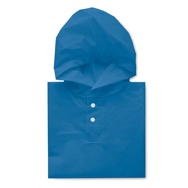 PEVA kid raincoat with hood