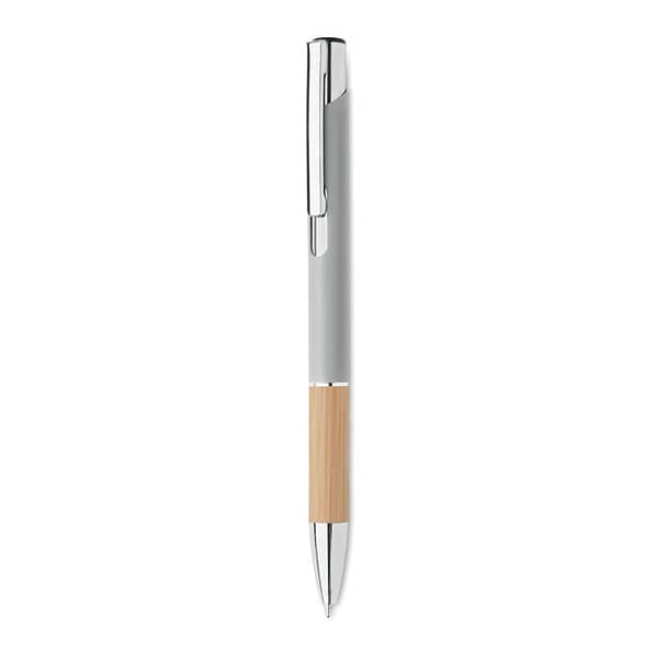 Pen van aluminium & Bamboe