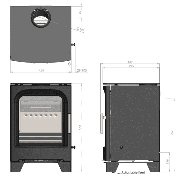  Charlton &amp; Jenrick Purevision Countryman (excl. pootjes of houtvak)-line_image