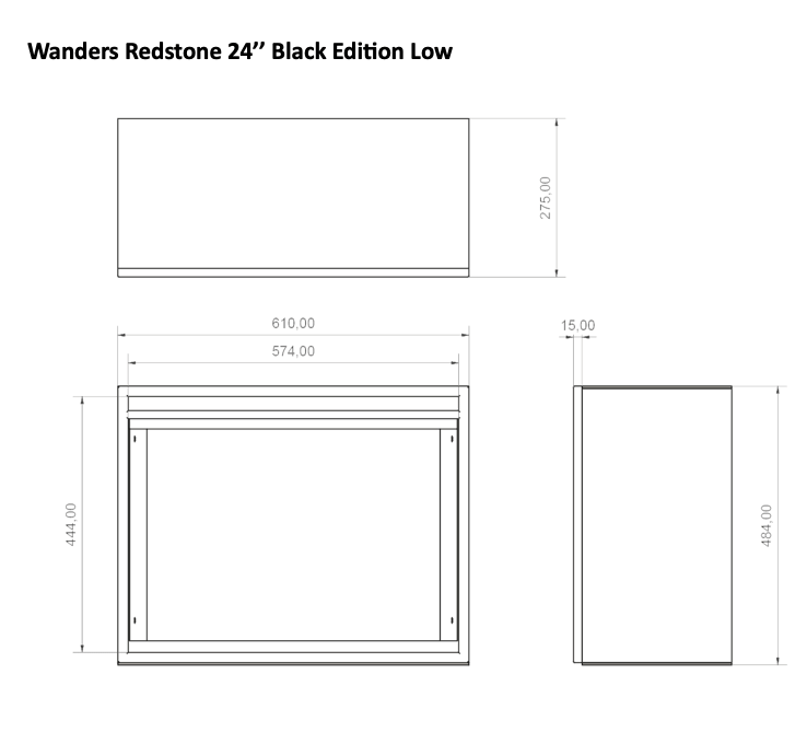 Wanders Redstone 24'' Black Edition Low-line_image