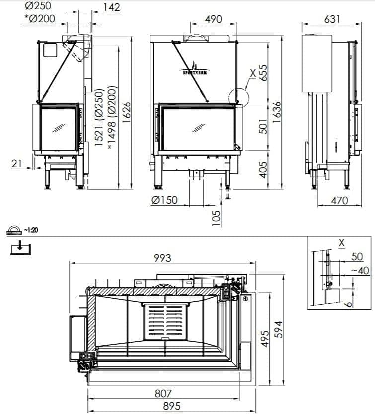  Spartherm Premium Corner 80x40x50-line_image