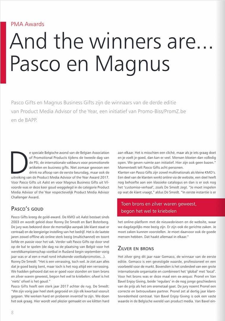 PromZ: And the winners are... Pasco en Magnus