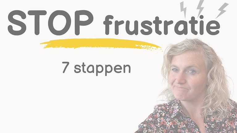 In 7 Stappen van Frustratie naar Actie: Praktische tips voor ZZP'ers.