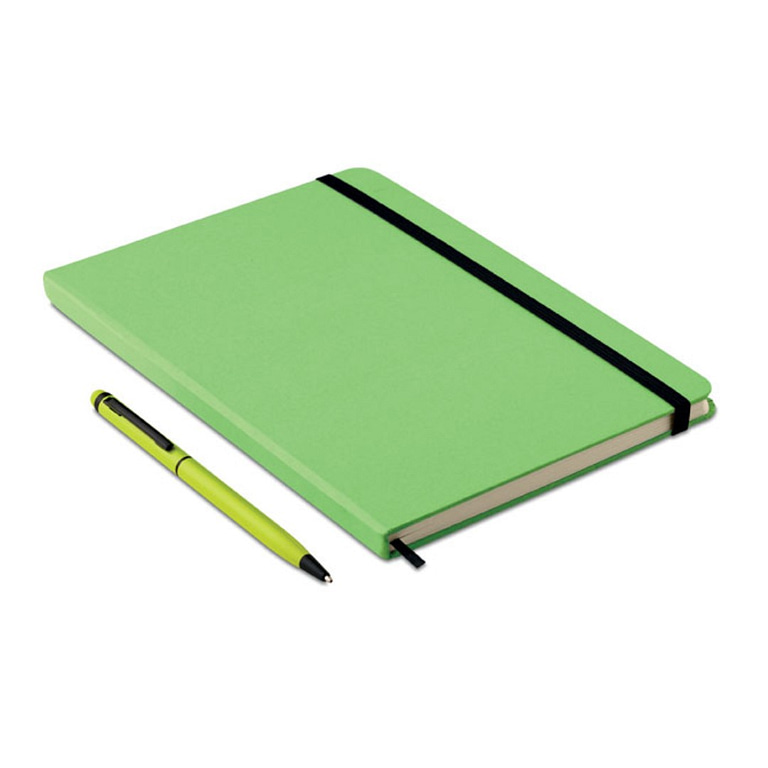 Notebook with logo A5 NEILO SET