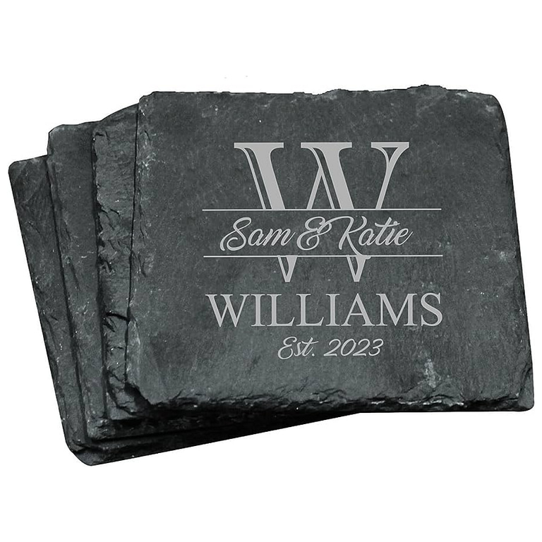 Wine accessoire with logo Apéro coasters SLATE4 Set of 4 apéro coasters made of slate with EVA bottom. Available color: Black Dimensions: 10X10X0.3CM Width: 10 cm Length: 10 cm Height: 0.3 cm Volume: 0.701 cdm3 Gross Weight: 0.585 kg Net Weight: 0.528 kg Magnus Business Gifts is your partner for merchandising, gadgets or unique business gifts since 1967. Certified with Ecovadis gold!