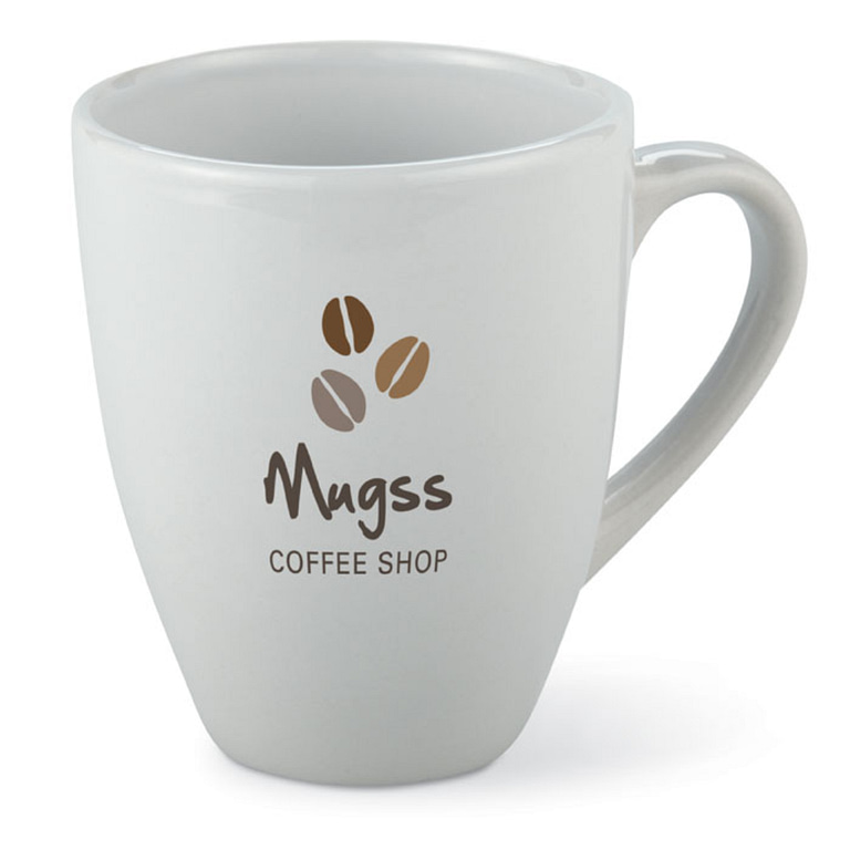 Mug with logo SENSA Stoneware mug. Bulk packing. Capacity: 160ml. Available color: White Dimensions: Ø7X8,5 CM Height: 8.5 cm Diameter: 7 cm Volume: 0.83 cdm3 Gross Weight: 0.222 kg Net Weight: 0.2 kg Magnus Business Gifts is your partner for merchandising, gadgets or unique business gifts since 1967. Certified with Ecovadis gold!