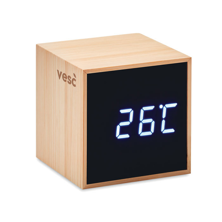 Gadget with logo Alarm clock MARA CLOCK