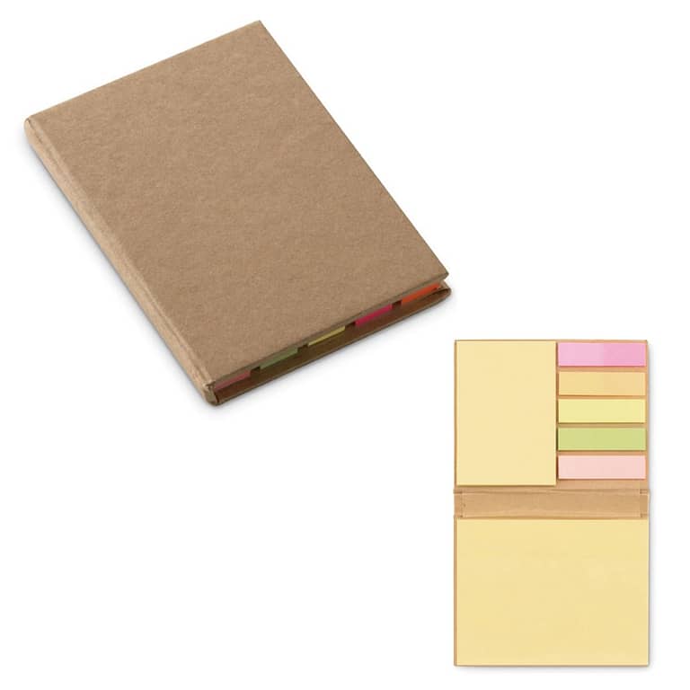 Sticky notes with logo RECYCLO