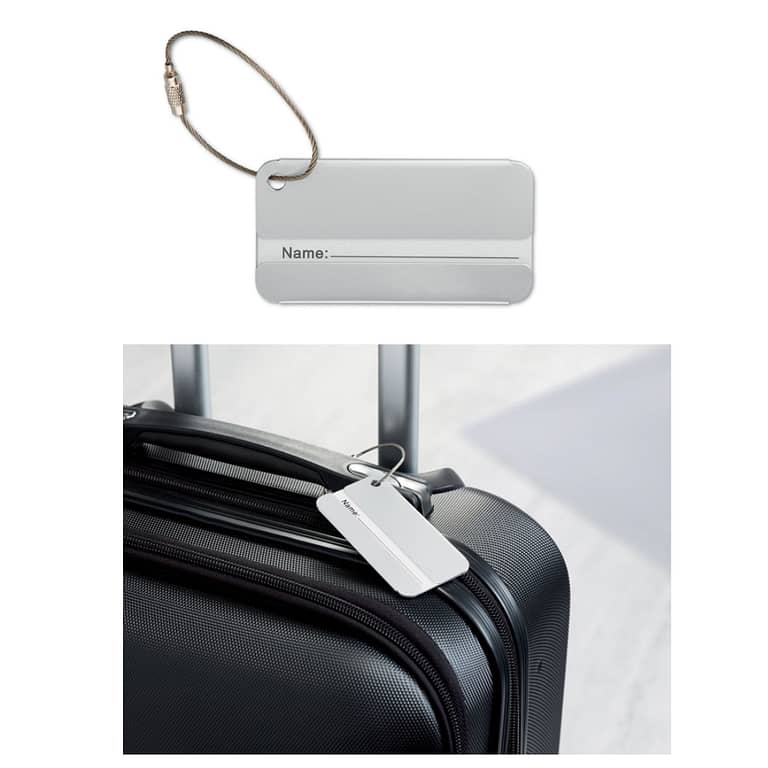 Travel gadget with logo luggage tag TAGGY