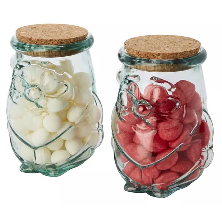 Gadget 2-piece container set in recycled glass Airoel