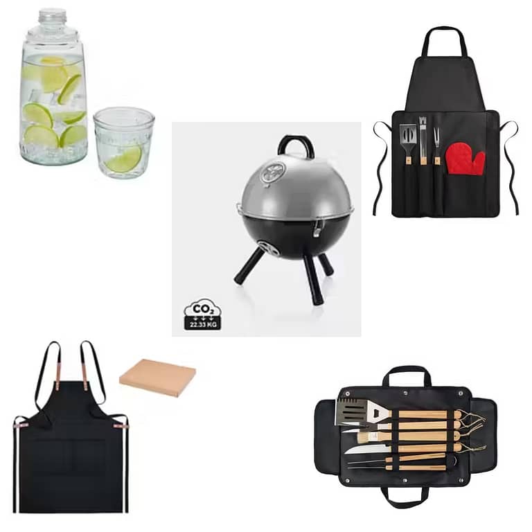 BBQ accessoires with logo