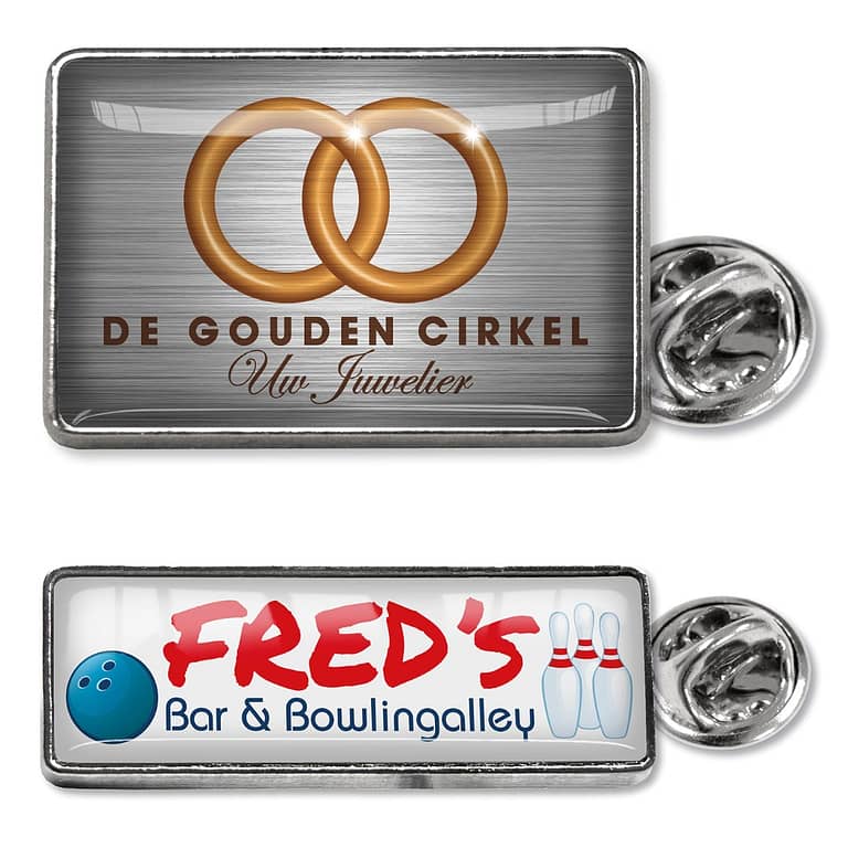Custom made pin with dome label. Small, eye-catching accessoire, designed to reflect a unique identity and message. Ideal for organisations or events, making them a versatile and impact full marketing tool. Magnus Business Gifts anticipated on what society expects today: focus on corporate social responsibility. Combined with our top service, if required, without extra service for low budget solutions. Magnus Business Gifts is your partner for merchandising, gadgets or unique business gifts since 1967. Certified with Ecovadis gold 2022!