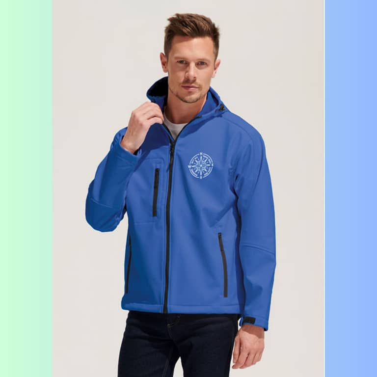 Softshell jacket with logo REPLAY MEN