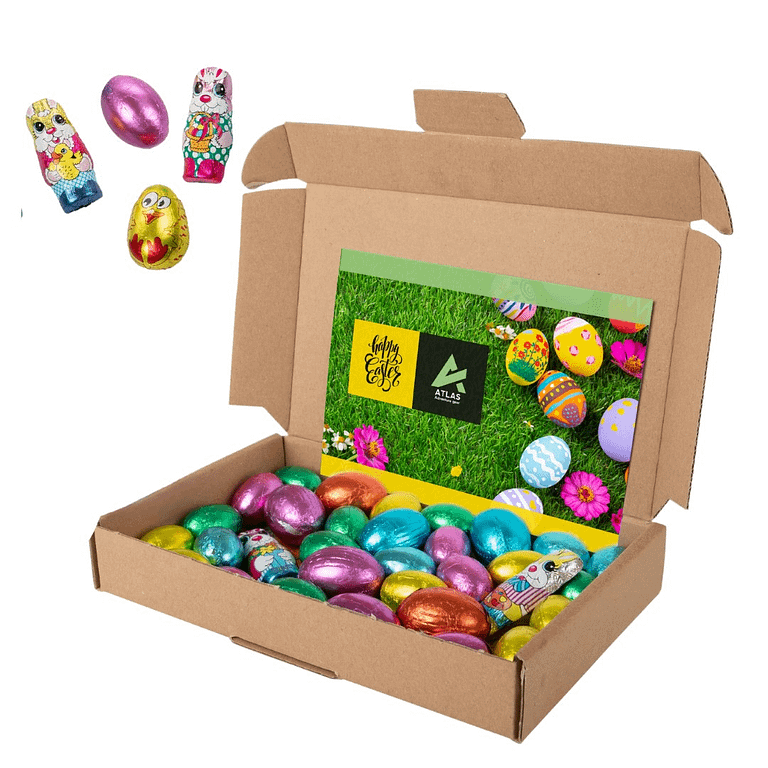 Happy Easter Box with logo Chocolate Mix