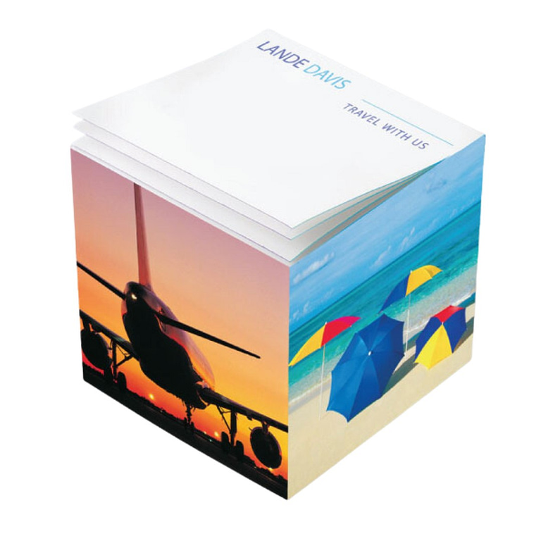 Full-Color Printed Paper Cubes