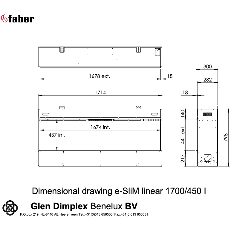  Faber e-Slim Linear 1700/450 l-line_image