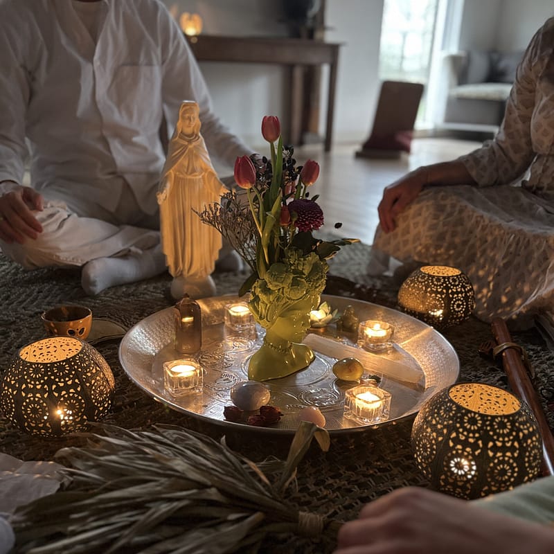 Een ayahuasca ceremonie met therapeutische ondersteuning