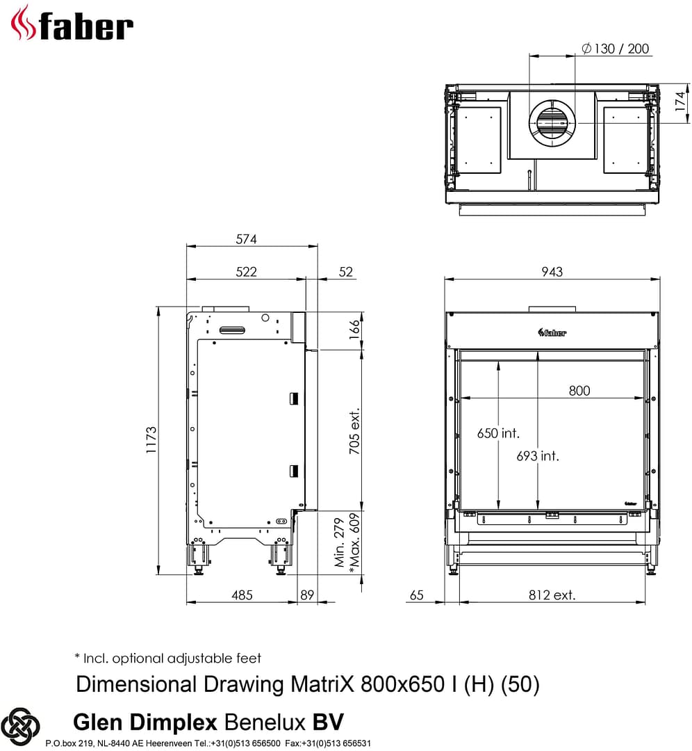 Faber Matrix 800/650 III Driezijdig-line_image