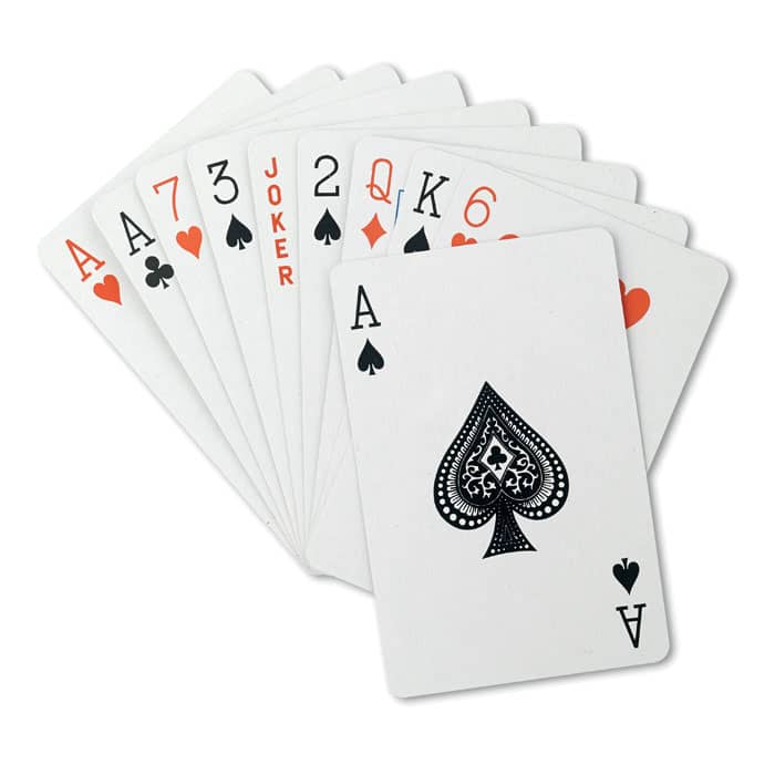Gadget with logo Playing cards ARUBA