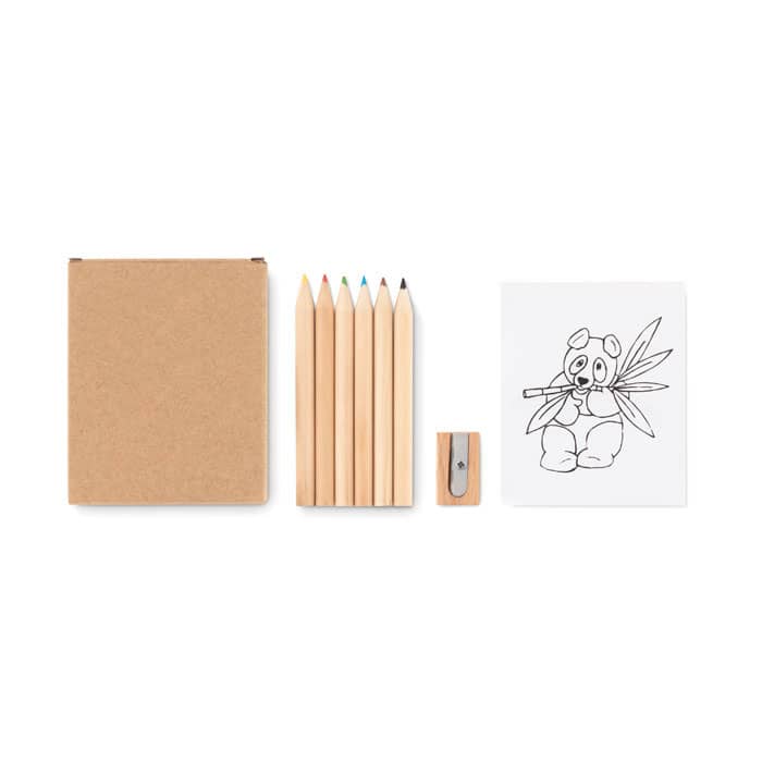 LITTLE VANGOGH Colouring set Colouring set with logo  |Magnus Business Gifts