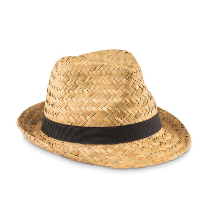 MONTEVIDEO straw hat Natural straw hat with logo  |Magnus Business Gifts