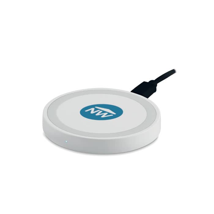 Wireless charger with logo PLATO