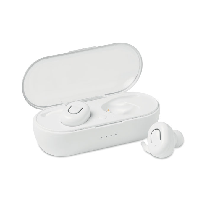Audio gadget with logo earbuds TWINS
