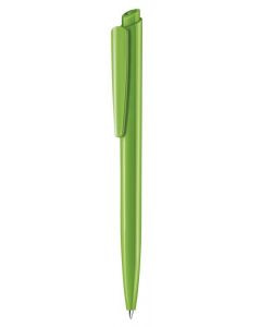 Senator pen with logo DART POLISHED GREEN 376 Quality Senator pen with your logo also available in other colors. Push ball pen Polished finish Equipped with a premium "Magic Flow" long capacity X20 (1.0 mm) refill giving a writing length of 1800m, in blue or black ink. We use different printing techniques to add your logo. Depending on the surface we can use embroidery, engraving, 360° imprint or screenprint.