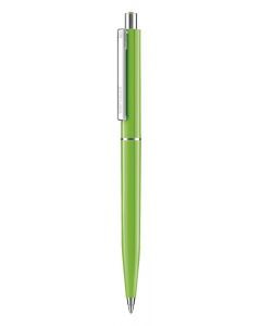 Senator pen with logo POINT POLISHED GREEN 376 Quality Senator pen with your logo also available in other colors. Push ball pen Polished finish and metal accents. Equipped with a premium "Magic Flow" long capacity X20 (1.0 mm) refill giving a writing length of 1800m, in blue or black ink We use different printing techniques to add your logo. Depending on the surface we can use embroidery, engraving, 360° imprint or screenprint.