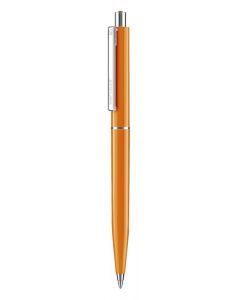 Senator pen with logo POINT POLISHED ORANGE 151 Quality Senator pen with your logo also available in other colors. Push ball pen Polished finish and metal accents. Equipped with a premium "Magic Flow" long capacity X20 (1.0 mm) refill giving a writing length of 1800m, in blue or black ink We use different printing techniques to add your logo. Depending on the surface we can use embroidery, engraving, 360° imprint or screenprint.