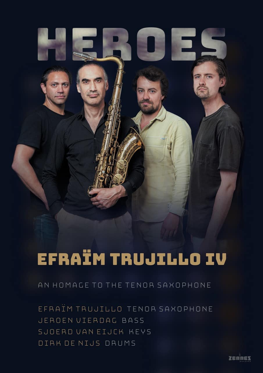 Heroes — Efraïm Trujillo IV, albumhoes